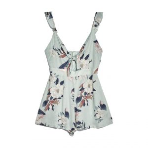 Mono Short Woman Clear Turquoise Color Pull & Bear